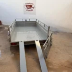 Remolque caja abierta 2 ejes tamaño XL en Remolques JCastillo en Alcolea del Río cerca de Sevilla