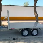 Remolque plataforma reforzado para cargar paja y forraje | Remolques JCastillo Sevilla