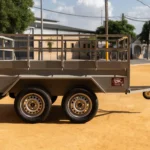Venta de remolque nuevo, caja abierta para transportar materiales de construcción o cosecha de agricultura JCastillo en Sevilla