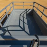 Venta de remolque nuevo, caja abierta para transportar materiales de construcción o cosecha de agricultura JCastillo en Sevilla