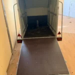 Remolque caja cerrada composite para transporte de drones o motos de competición, JCastillo en Alcolea del río